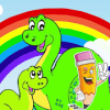 Dino Coloring Book