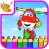 SuperWings Coloring Kids