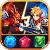 Match 3 Puzzle RPG - War of Hero - Dungeon Battle
