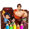 coloring wreck it ralph加速器