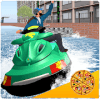 Super Jet Ski Water Racing Pizza Delivery