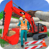 Off Road Excavator Simulator Mountain Cutter 3D