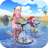 Kids Water Bicycle Surfing加速器