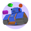 Crashy Bash Boom FREE - Toy Tank Game for Kids