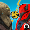 Grand Monsters vs Robots AI - Space Fighting Arena