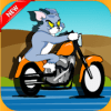 tom Nd jerry motorbike