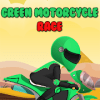 Green Motorcycle Race