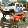 Elevated Police Car Driving Games: Smash Bandit