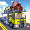 Car Transporter Truck Driver:Cargo Plane Simulator