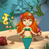 Beautiful Mermaid Swimming