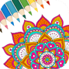 Mandala Coloring Book - Coloring Book Game