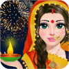 Happy Diwali Fashion Girl Makeup Salon Game