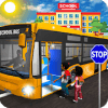 City School Bus Drive Sim: Kids Fun Game