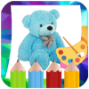 Teddy Bear Coloring and Painting Book