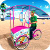 Ice Cream Beach Man 3D