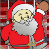 santa surfers lost in subway