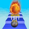 3D Dunk Stairs - Tramboline Hoop Basket Ball