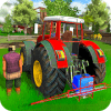 Village Farming Tractor Agriculture Happy Life 3D