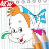 coloring book : Coloring and Learning