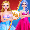 Fairy princess dress up and witch makeup