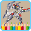 Coloring Rescue Robots and Hero Robots加速器