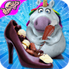 Mr. Fat Unicorn Cooking Chocolate Shoe Cake!