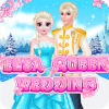 Elsas Queenn Wedding - Dress up games for girls加速器