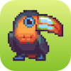 Bird Color By Number: Pixel Art Bird