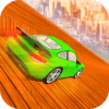 Impossible Mega Ramp Stunts Flying Car Parking