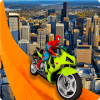 Spiderman Racing Fever Bike Stunt