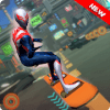 Spider Hero Skating