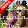 Game Puzzle Anak Masha and The Bear