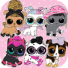 LOL Surprise Fruits Puppies Dolls