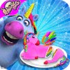 Mr. Fat Unicorn Cooking Smart Unicorn Cake!
