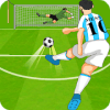 Football star - soccer free kick