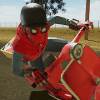 Pizza Delivery Spider Moto Hero Driving Simulator