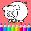 Art Coloring Page - for Pig Painting