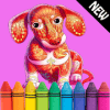 Dogs Coloring Book加速器