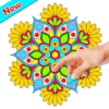 Rangoli Paint And Coloring Games