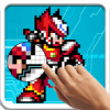 Color By Number Superhero Coloring Book Pixel Art