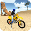 Motocross Beach Jumping - Bike Stund Racing