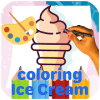 Ice Cream Coloring & Painting Games
