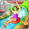 Giant Water Slide Adventure: Water Park Racing