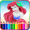 Mermaid Coloring Book加速器