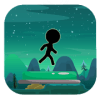 super Light stick rush man jump up adventure