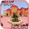 Map Pink Princess House Craft