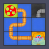 Connect Water Pipes - Slide Puzzle