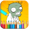 Coloring Plants Zombies Game加速器