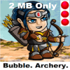 bubble. archery.