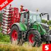 Tractor Farming Thresher Simulator Game 2019